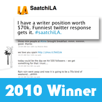 Twitter Stunt by Saatchi & Saatchi Los Angeles